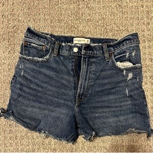 Abercrombie & Fitch High Rise Jean Shorts